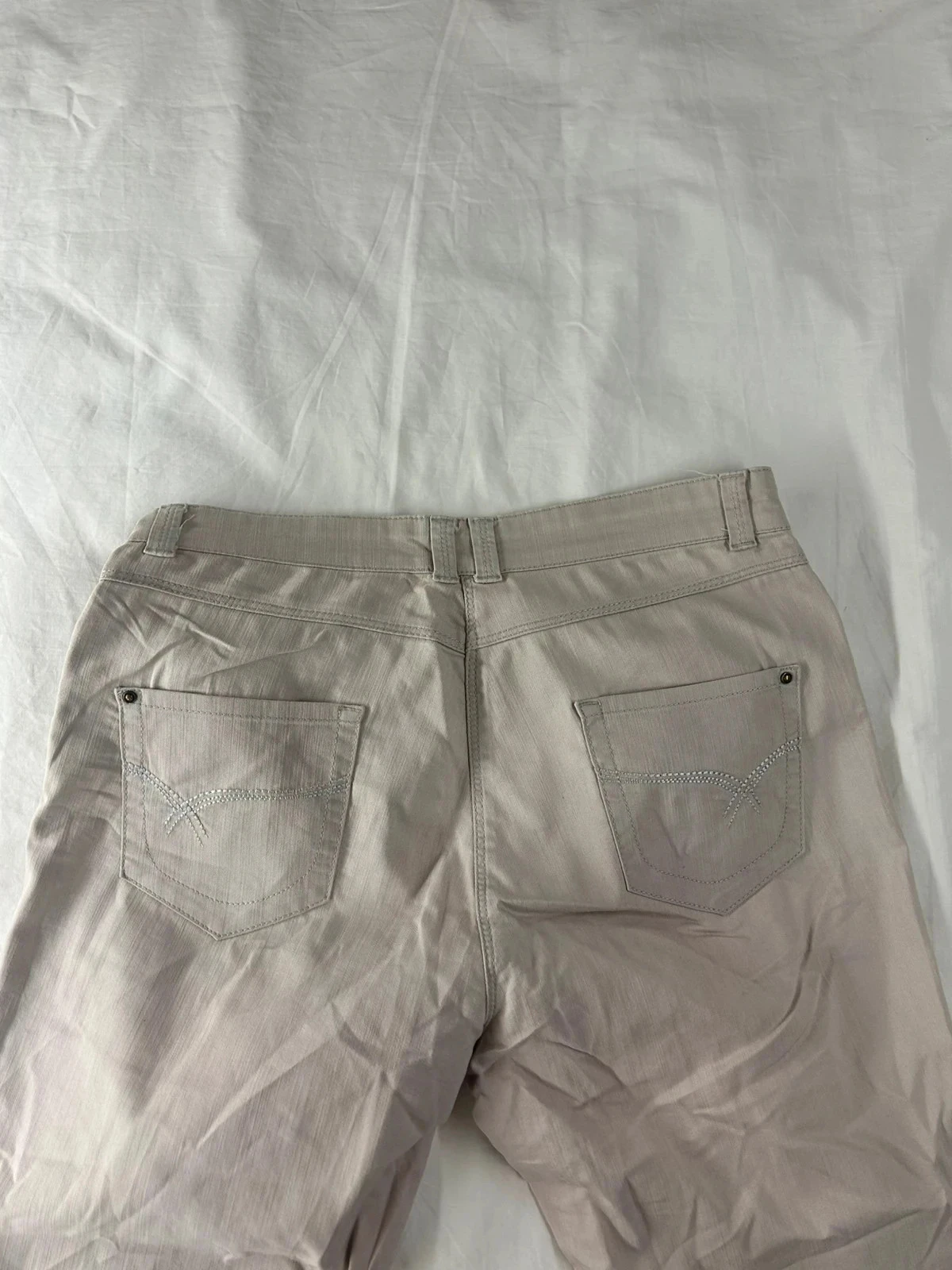 White beige Armand Thiery straight cut jeans – photo 14